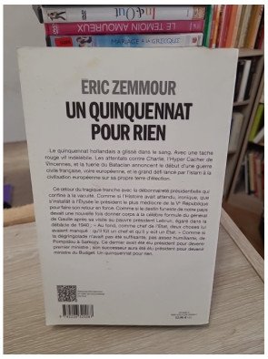 Un quinquennat pour rien
