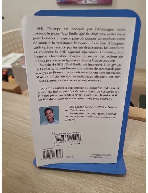 Les Derniers Jours de nos pères – Joël Dicker