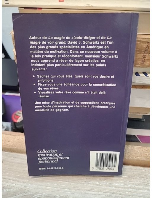 Magie de vivre ses rêves – David J. Schwartz