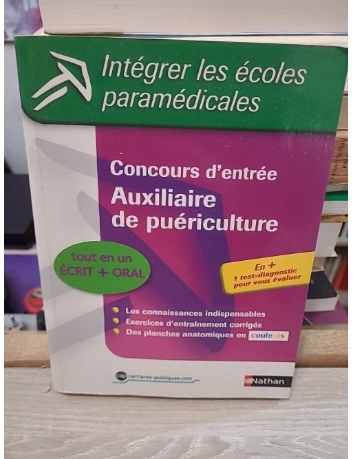 Concours d'entrée Auxiliaire de puériculture – Christophe Ragot