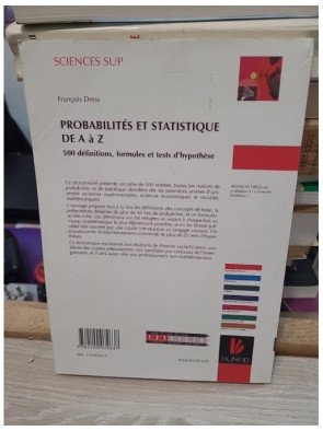 Probabilités et statistiques de A à Z – François Dress