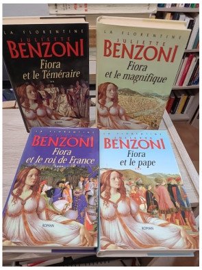 La Florentine – Intégrale en 4 tomes – Juliette Benzoni