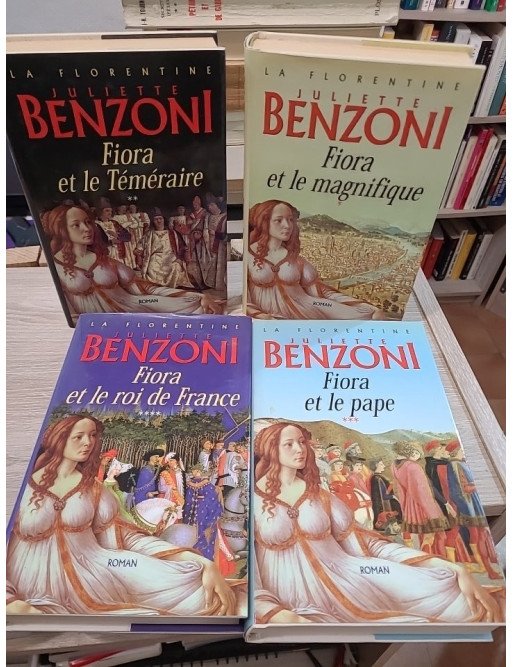 La Florentine – Intégrale en 4 tomes – Juliette Benzoni