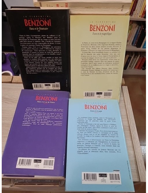La Florentine – Intégrale en 4 tomes – Juliette Benzoni