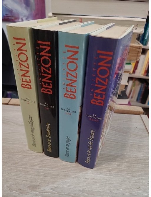 La Florentine – Intégrale en 4 tomes – Juliette Benzoni