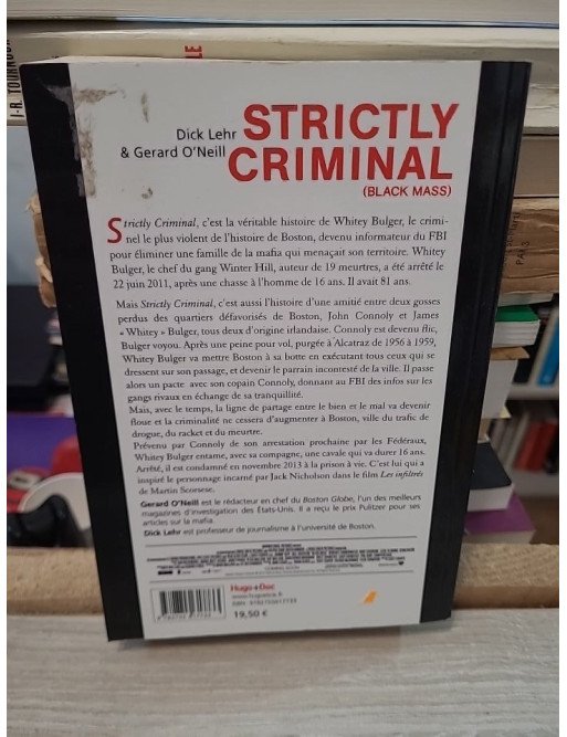 Strictly Criminal (Black Mass) – Dick Lehr
