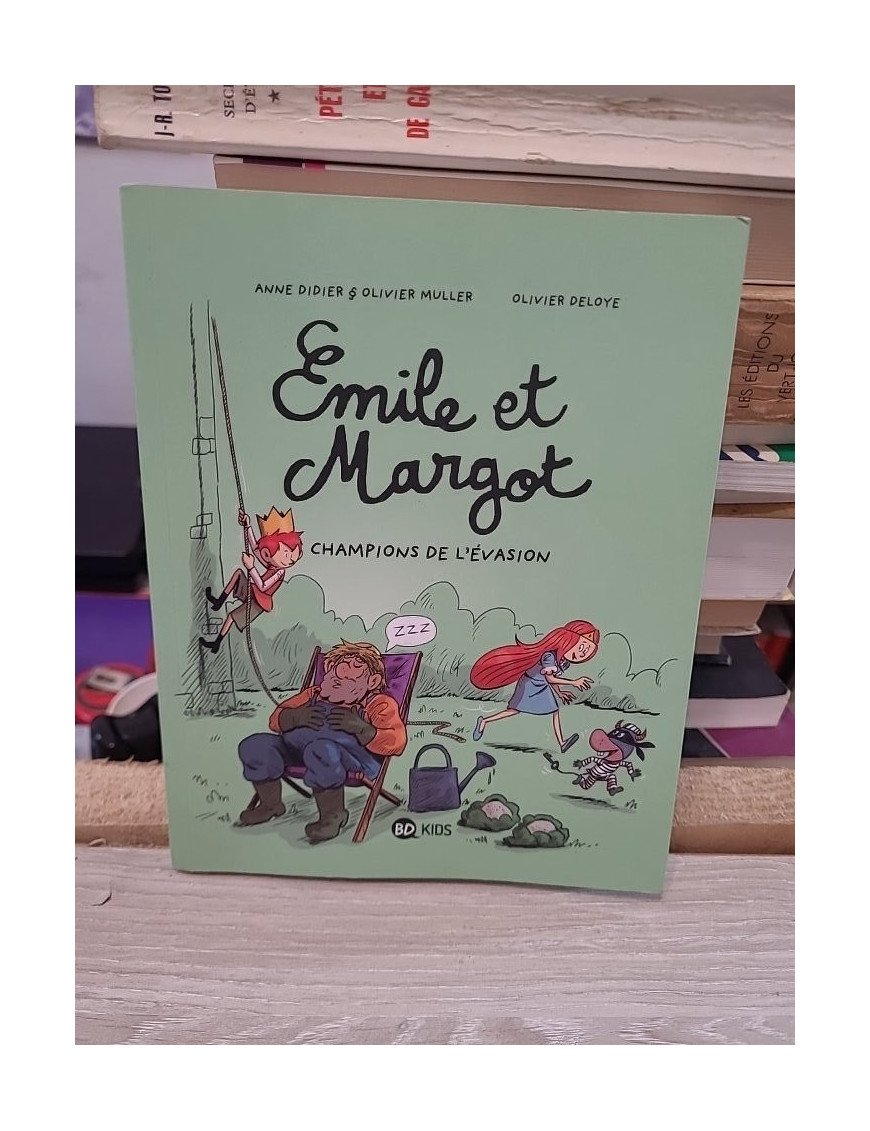 Émile et Margot, Tome 12 - Champions de l'évasion - Anne Didier et Olivier Muller