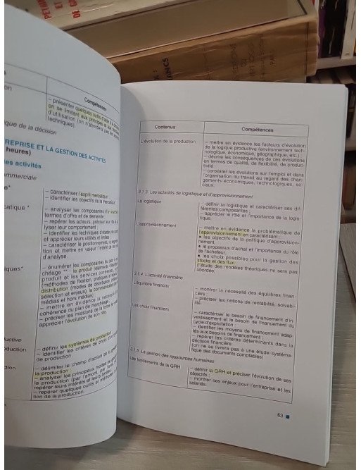 Comptabilité et gestion des organisations - Brevet de Technicien Supérieur – Ministère Education Nationale