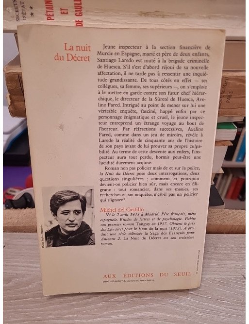 La Nuit du Décret – Michel Del Castillo