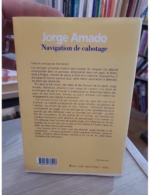 Navigation de cabotage - Notes pour des mémoires que je n'écrirai jamais – Jorge Amado