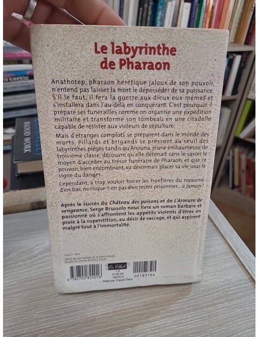 Le labyrinthe de Pharaon – Serge Brussolo