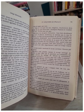 Le labyrinthe de Pharaon – Serge Brussolo