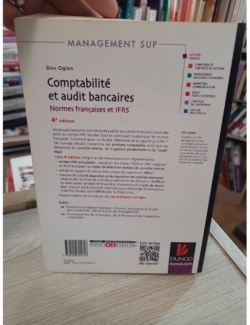 Comptabilité et audit bancaires - Normes françaises et IFRS