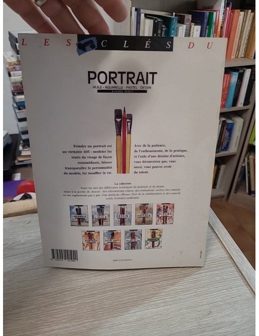 Portrait – Huile, aquarelle, pastel, dessin