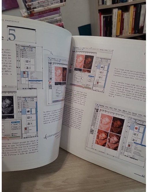 Retouches photo avec Photoshop – Les Cahiers du designer n°5