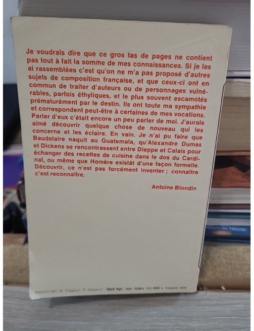 Certificats d'études – Antoine Blondin