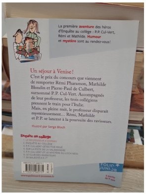Enquête au collège, tome 1 : Le professeur a disparu – Jean-Philippe Arrou-Vignod