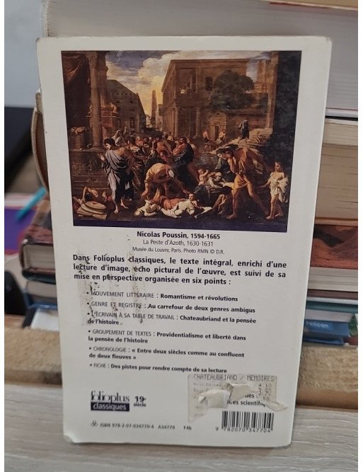 Mémoires d'outre-tombe – Livres IX à XII – François-René de Chateaubriand