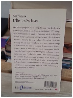L'Île des esclaves – Pierre de Marivaux