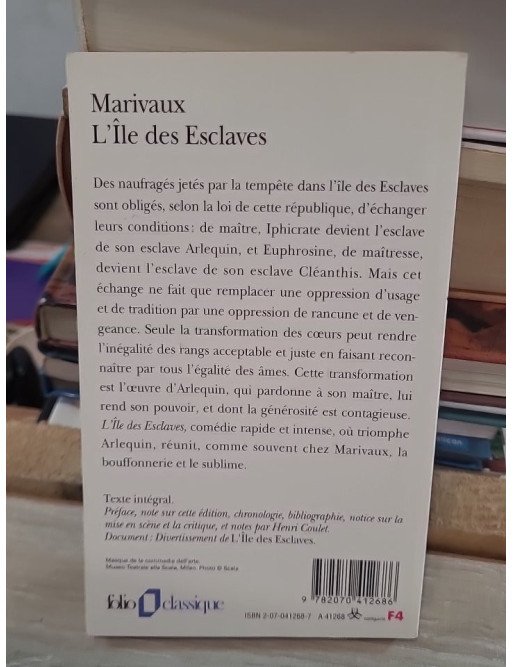 L'Île des esclaves – Pierre de Marivaux
