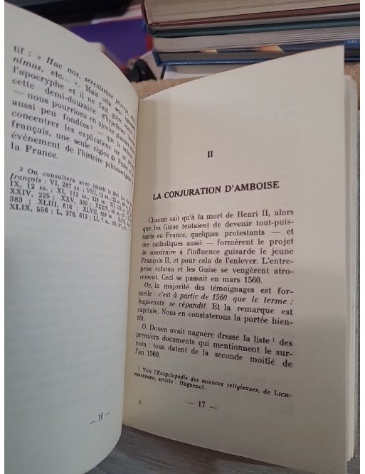 Huguenots, Le Sobriquet mystérieux - Pierre Bourguet