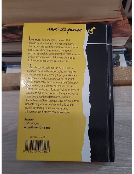 Trois détectives - Leo Bruce