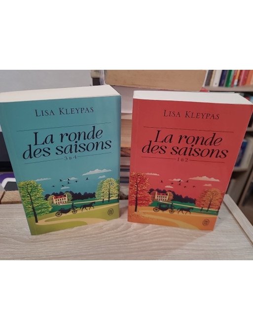 La ronde des saisons – Tomes 1 & 2 (vendu en lot avec les tomes 3 & 4) – Lisa Kleypas