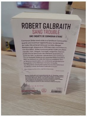 Sang trouble – Robert Galbraith