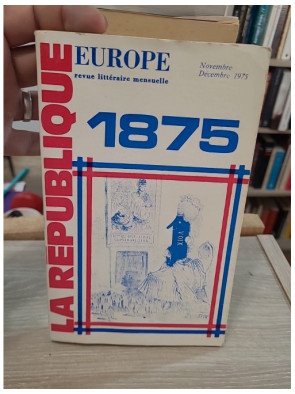 La revue Europe – La République 1875 – Collectif d'auteurs