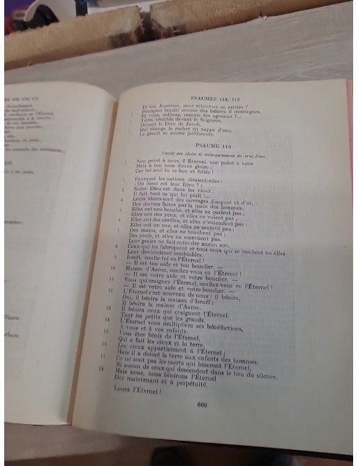 La Sainte Bible synodale – Société biblique de France