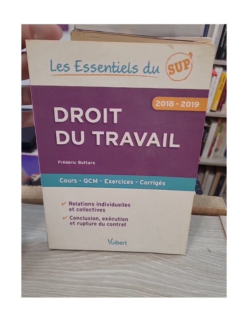 Droit du travail : Cours - QCM - Exercices - Corrigés