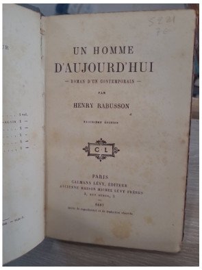 Un Homme d’Aujourd’hui — Henry Rabusson