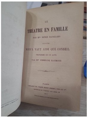 Théâtre des mères de famille suivi de Mieux vaut aide que conseil