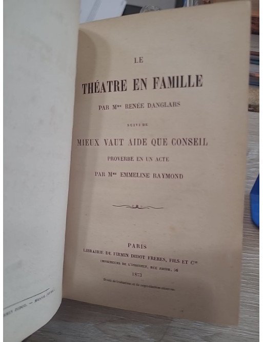 Théâtre des mères de famille suivi de Mieux vaut aide que conseil