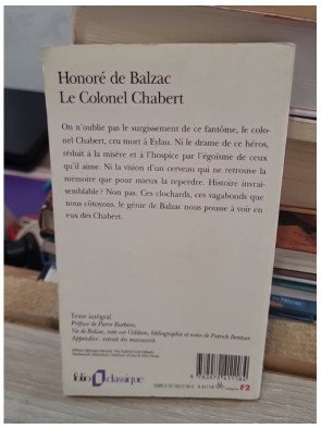 Le Colonel Chabert - Honoré de Balzac