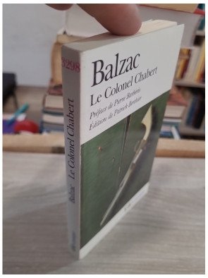 Le Colonel Chabert - Honoré de Balzac