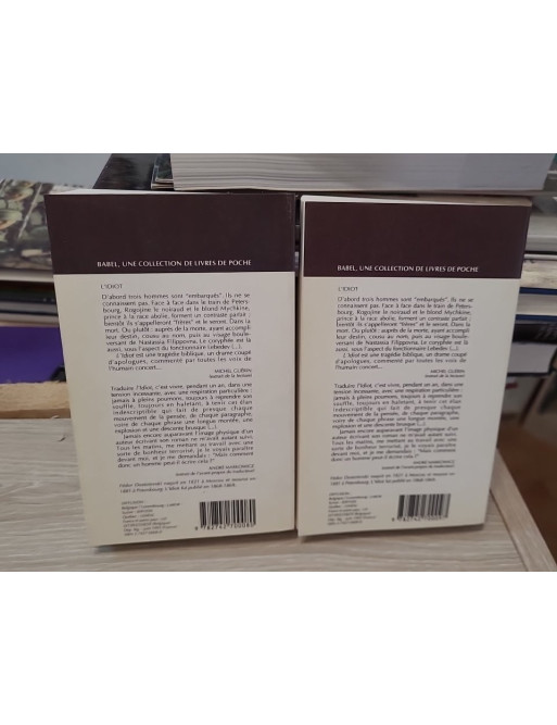 L’Idiot – Volumes 1 et 2 (Livres I à IV), par Fedor Mikhaïlovitch Dostoïevski