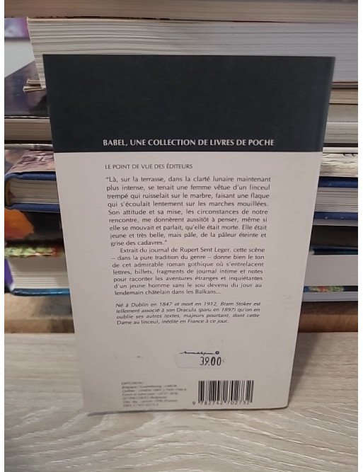 La Dame au linceul, par Bram Stoker