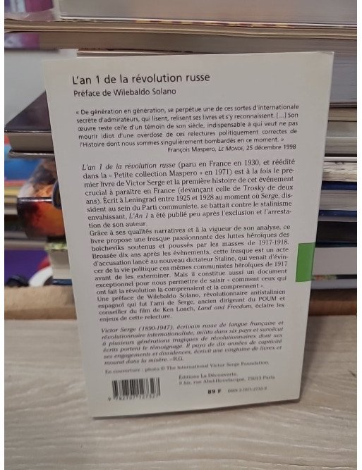 L'an 1 de la révolution russe – Victor Serge