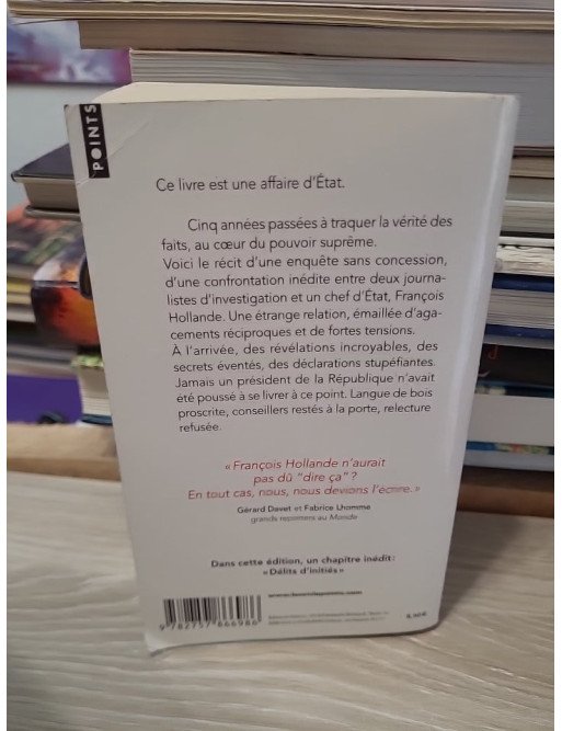 Un président ne devrait pas dire ça... – Gérard Davet, Fabrice Lhomme
