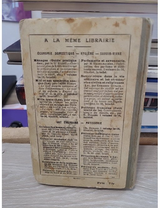 600 bonnes recettes de cuisine bourgeoise de Pierre-Jacques Solandré