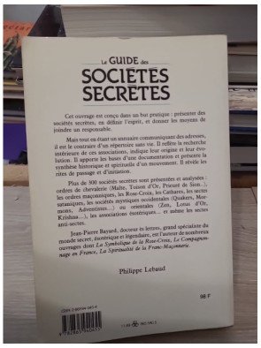 Le Guide des sociétés secrètes - Jean-Pierre Bayard