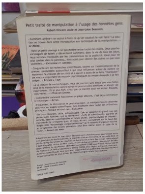 Petit traité de manipulation à l'usage des honnêtes gens - Robert-Vincent Joule, Jean-Léon Beauvois