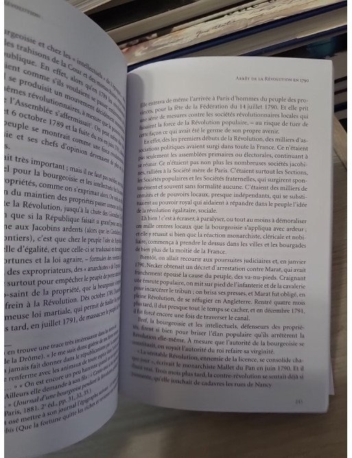 La Grande Révolution (1789-1793) Une lecture originale de la Révolution française - Pierre Kropotkine