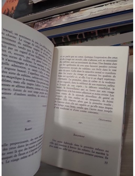 Aphorismes sur l'art de vivre – Immanuel Kant