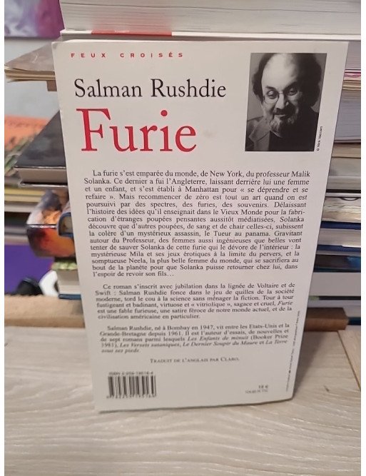 Furie - Tome 1 – Salman Rushdie, Claro