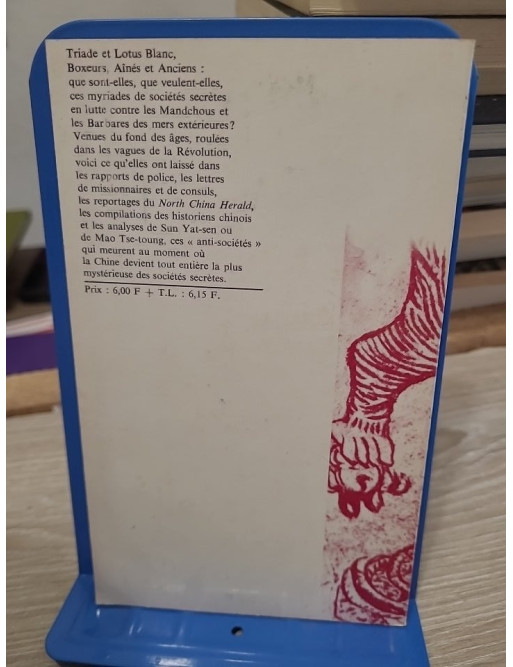 Les Sociétés secrètes en Chine – Jean Chesneaux