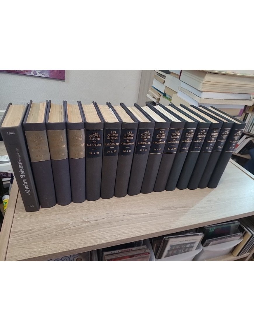 Les Quatre Saisons du Jardinage (lot relié numéros 1 à 89, 1980-1994) - Collectif