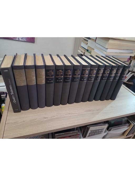 Les Quatre Saisons du Jardinage (lot relié numéros 1 à 89, 1980-1994) - Collectif