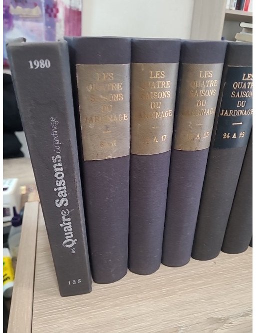Les Quatre Saisons du Jardinage (lot relié numéros 1 à 89, 1980-1994) - Collectif